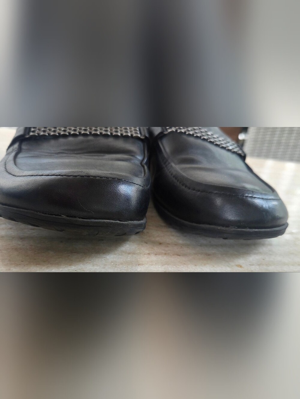 Vionic Georgina Georgie Black Leather Mules Slides Slip On Shoes Size 8 - Picture 5 of 8